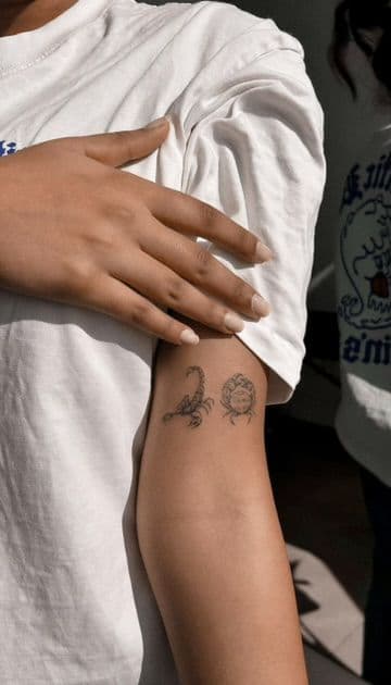 fine-line tattoo · piece 03 · Aleksandra, Kraska Tattoo, Rishon LeZion