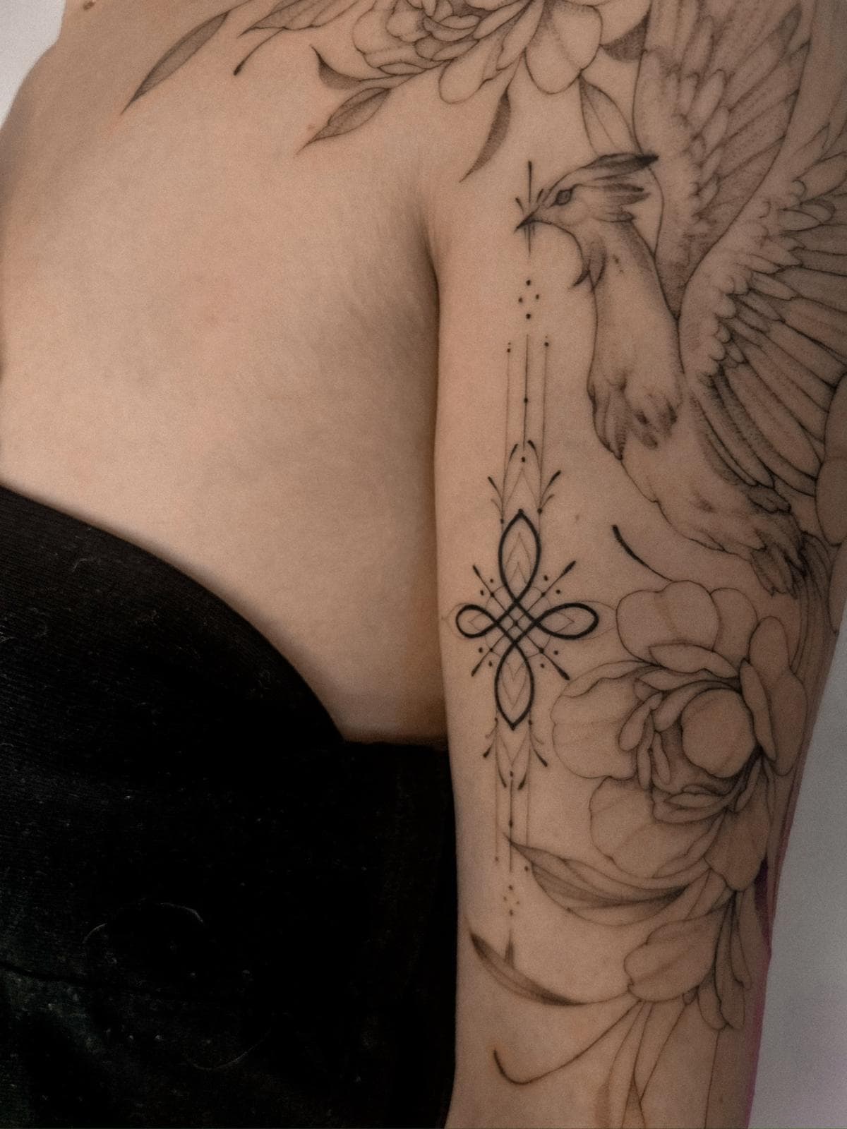 fine-line tattoo · piece 15 · Aleksandra, Kraska Tattoo, Rishon LeZion