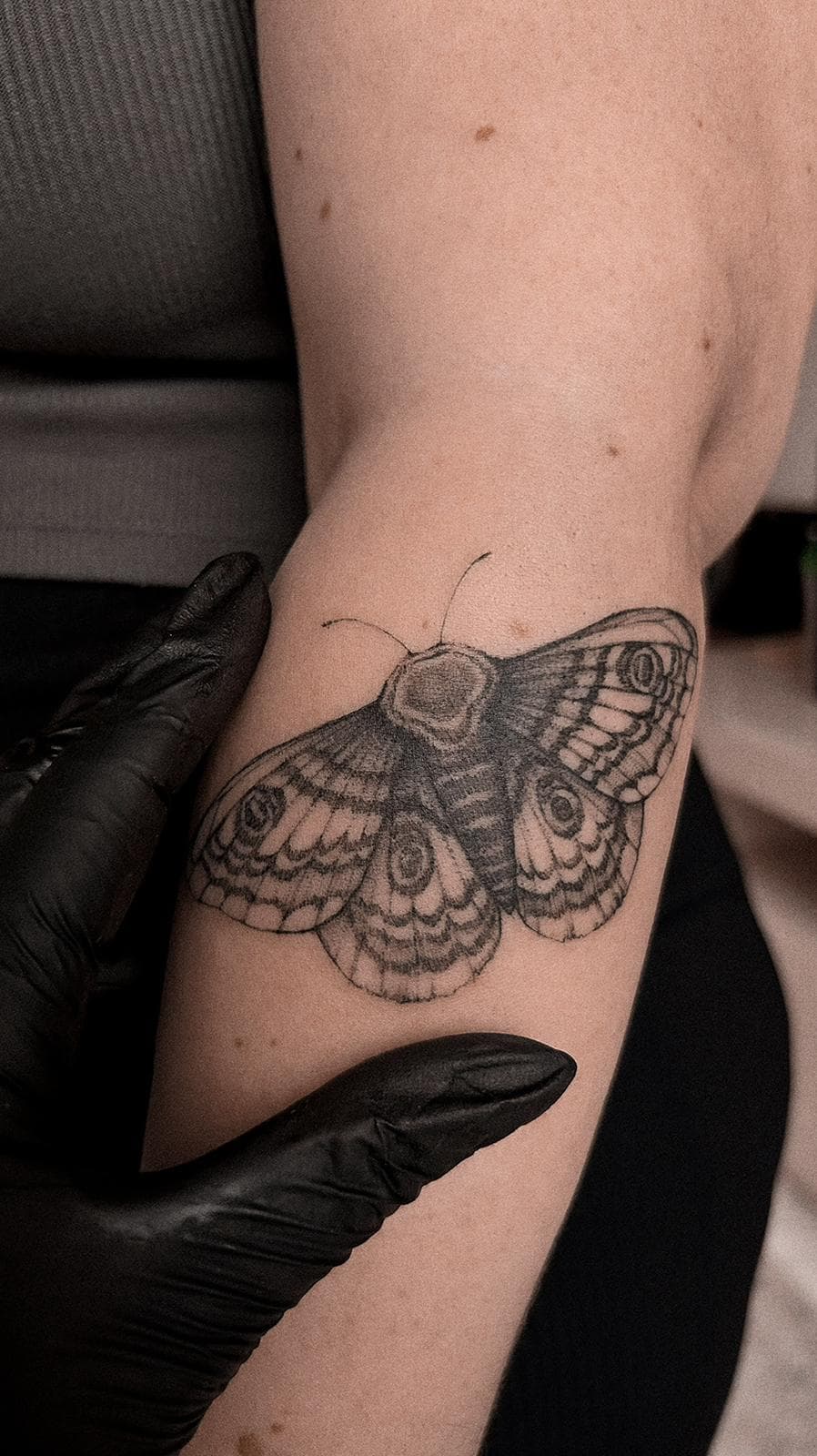 fine-line tattoo · piece 25 · Aleksandra, Kraska Tattoo, Rishon LeZion