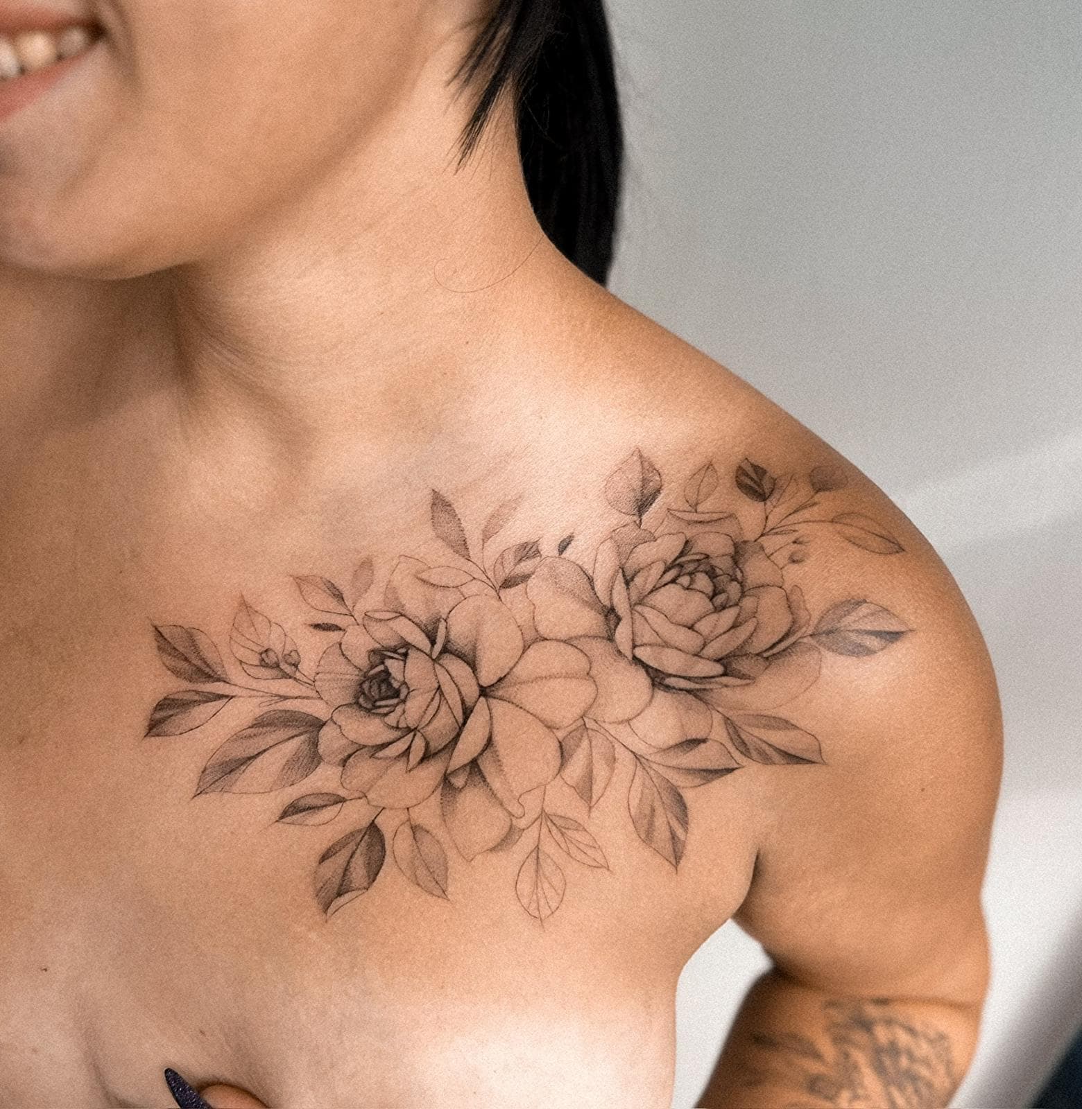 fine-line tattoo · piece 29 · Aleksandra, Kraska Tattoo, Rishon LeZion
