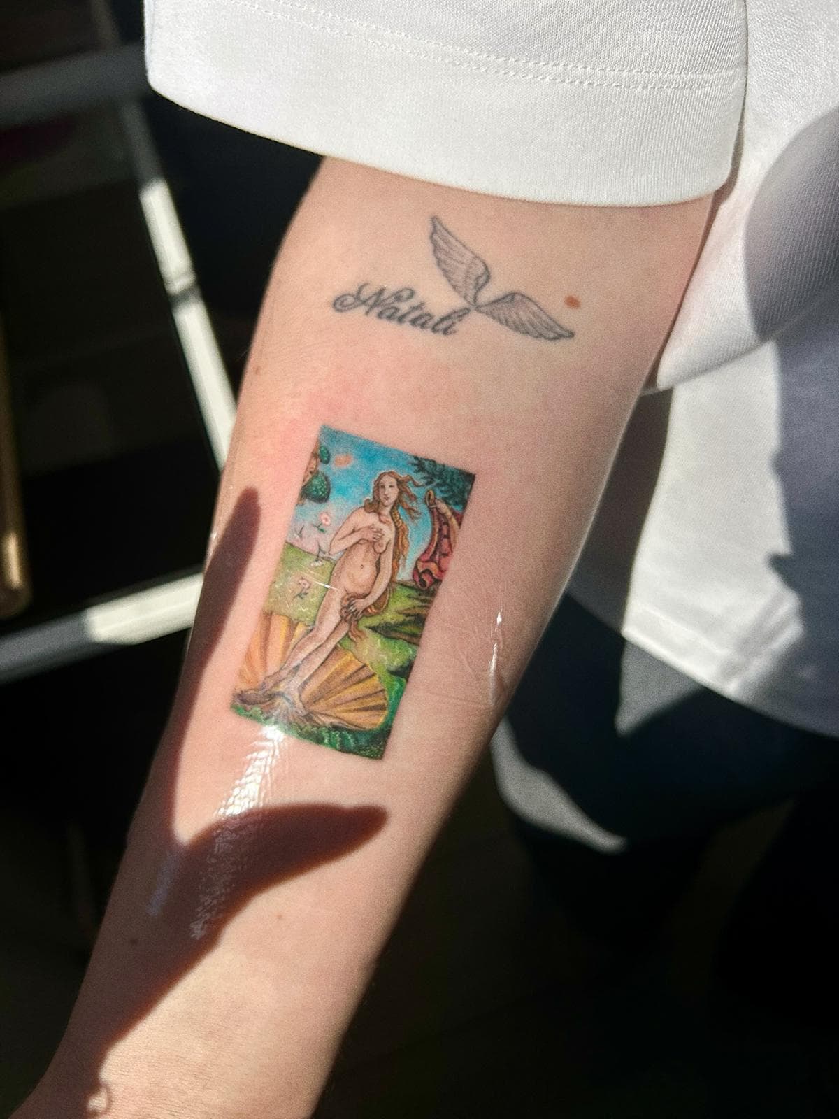 fine-line tattoo · piece 33 · Aleksandra, Kraska Tattoo, Rishon LeZion