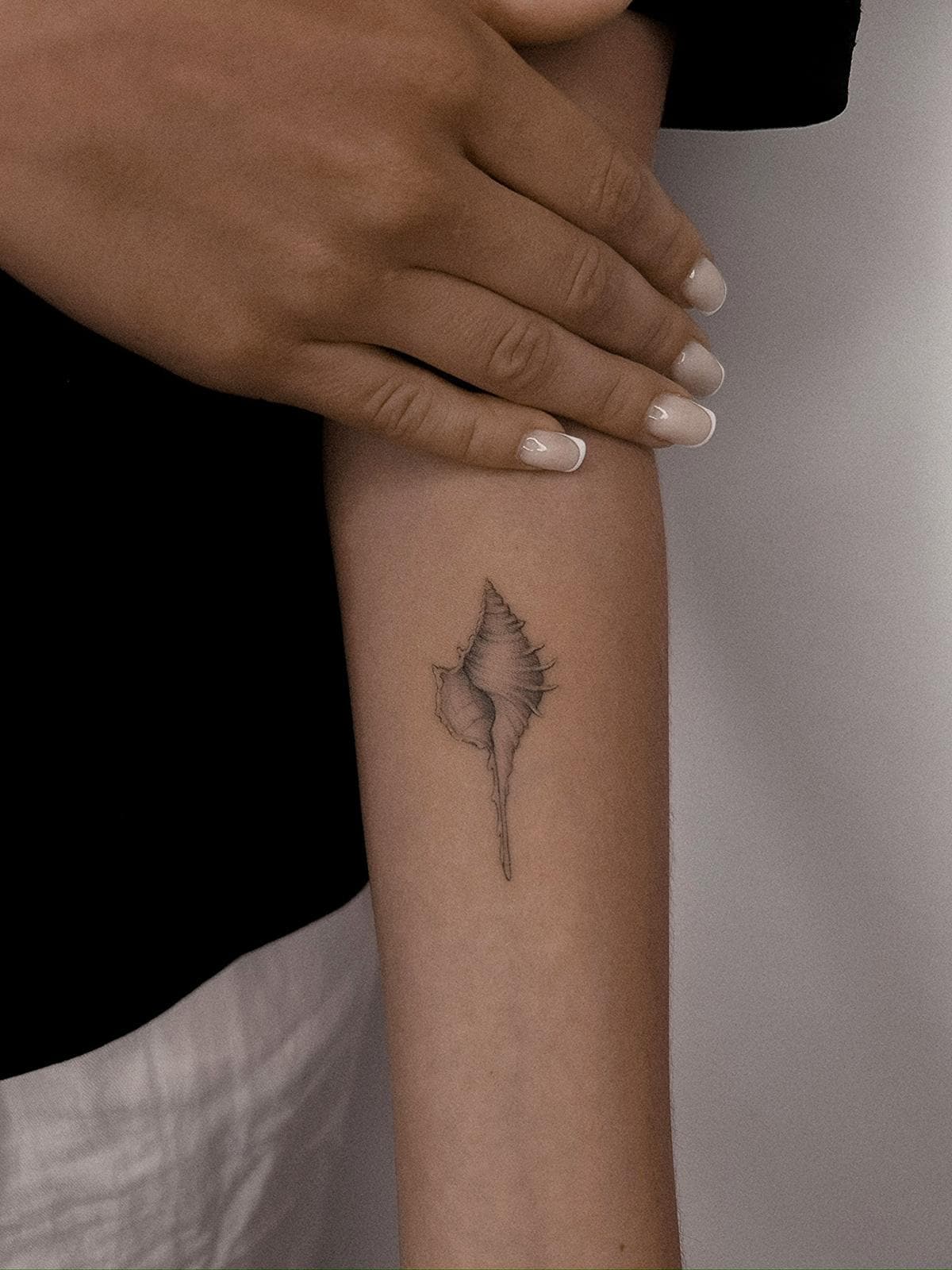 fine-line tattoo · piece 36 · Aleksandra, Kraska Tattoo, Rishon LeZion