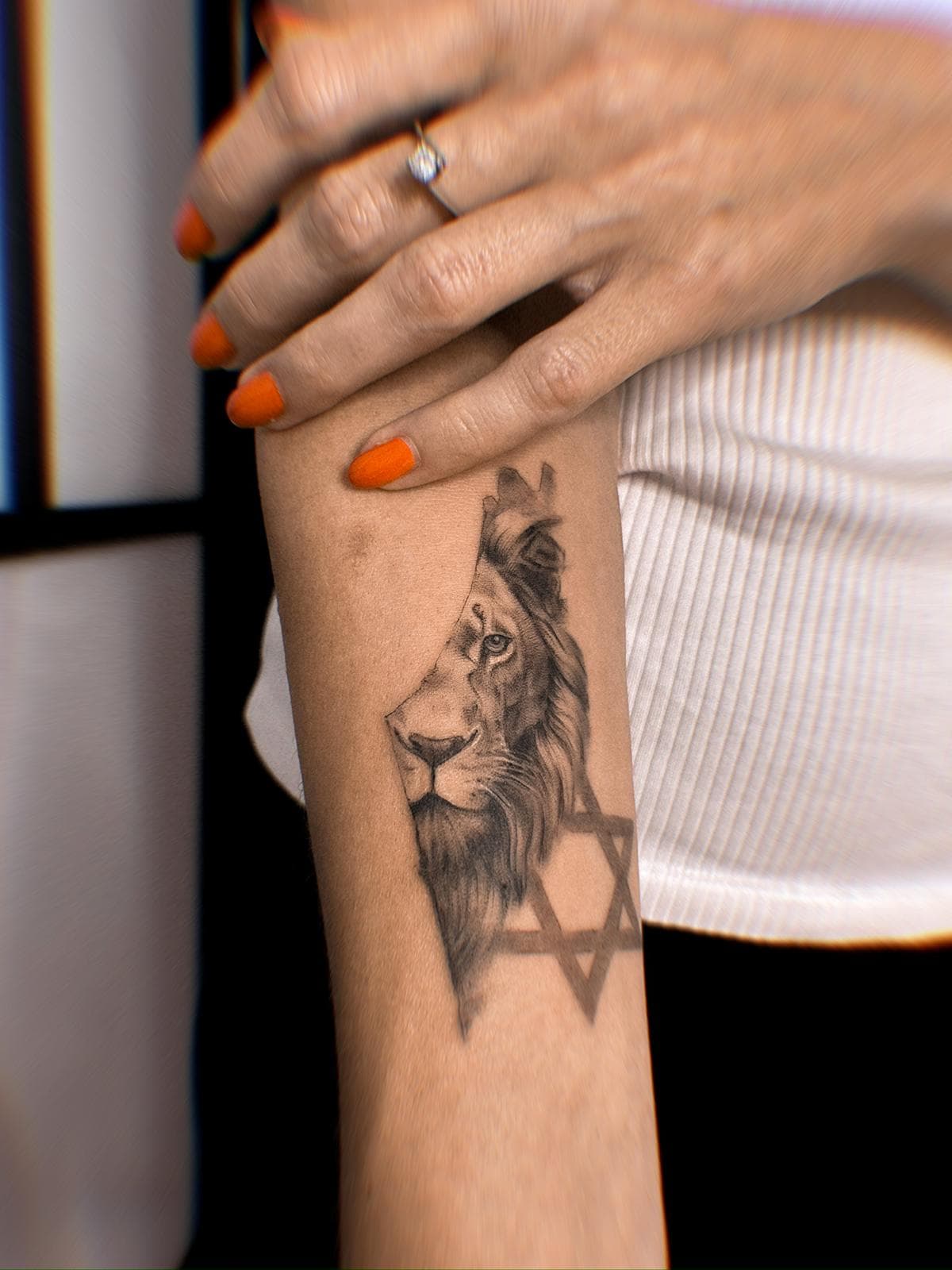 fine-line tattoo · piece 46 · Aleksandra, Kraska Tattoo, Rishon LeZion
